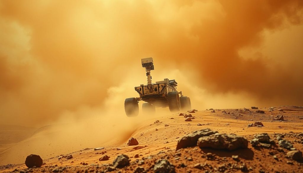 Impact of dust storms on robotic missions Impact of dust storms on robotic missions