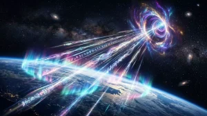 Could Cosmic Rays Be Messengers from Another Dimension?